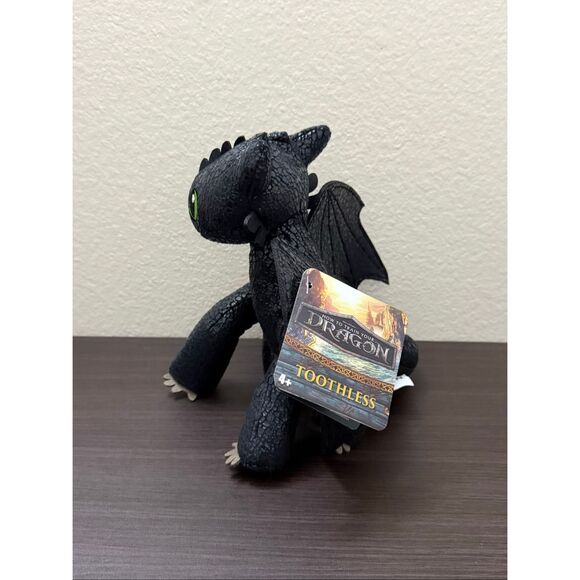 How To Train Your Dragon Live Action Toothless Plush 8 Inch 2025 NWT - Picture 4 of 6